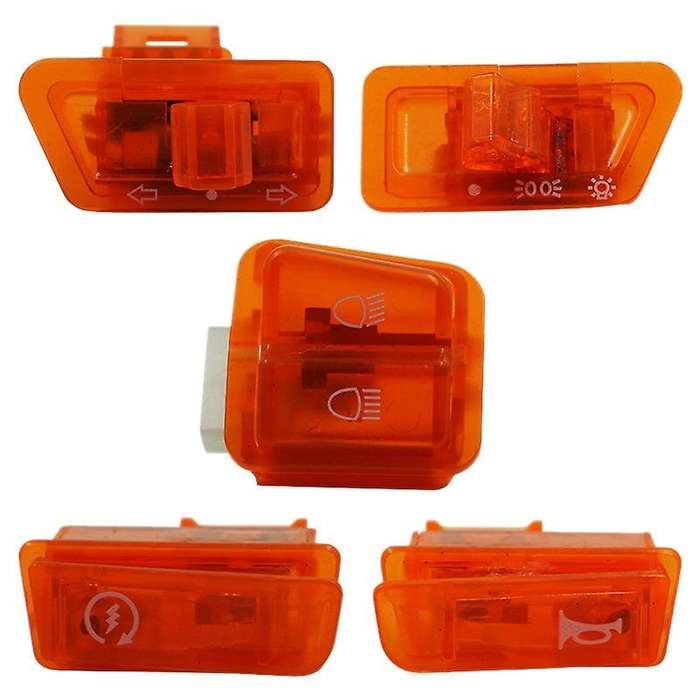 Motorcycle Turn Signal Switch for Scooter Honda Dio Af17 Af18 Orange
