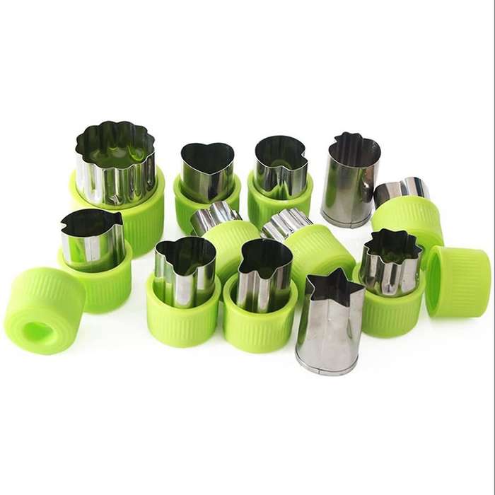Biscuit Mold Stainless Steel Vegetable and Fruit Cutting Shape Set