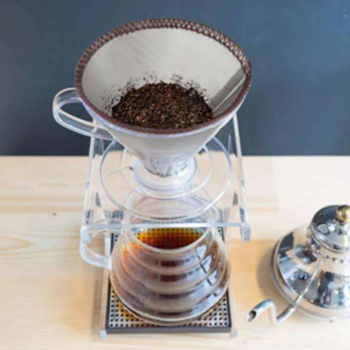 2pcs Stainless Steel Cone Filter 2 to 3 Cup Coffee Drip Filter
