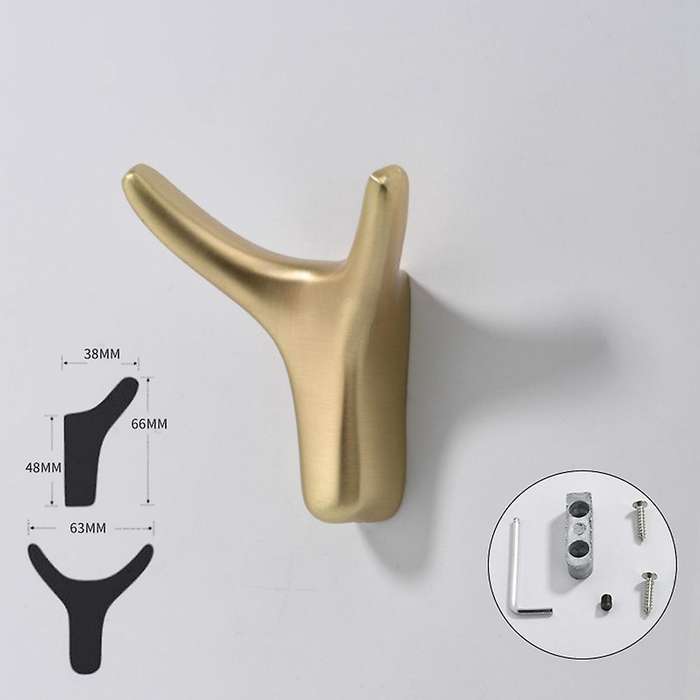 Wall Hooks for Bathroom Kitchen Keys Coat Robe Towel Hook Hanger C