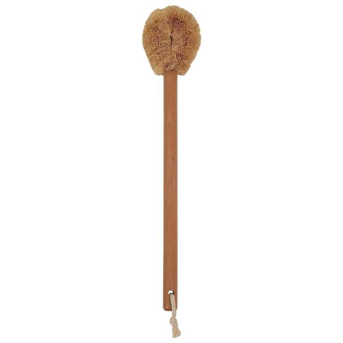 Updated Modern Version Toilet Bowl Brush, Coconut Fiber Brush Head
