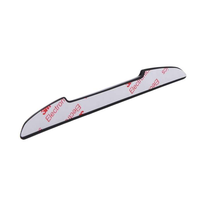 Hypersonic Car Door Edge Protectors Plastic Door Guard Black 4pcs