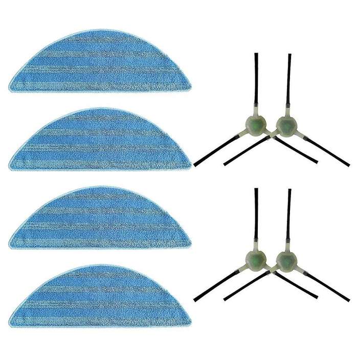 Side Brush Mop Cloths for Lefant M200/m201/m501 Robotic Vacuum