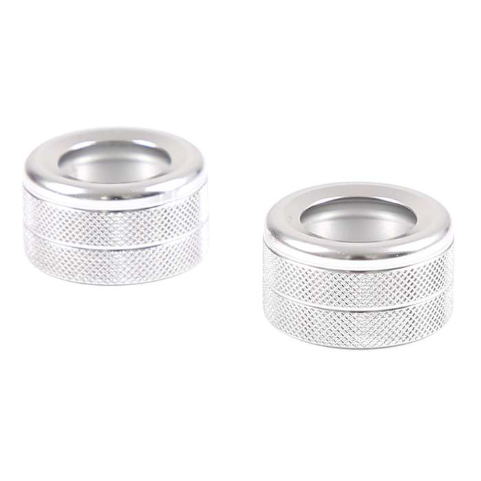 For-toyota Tacoma Car Center Console Volume Knob Car Styling Silver