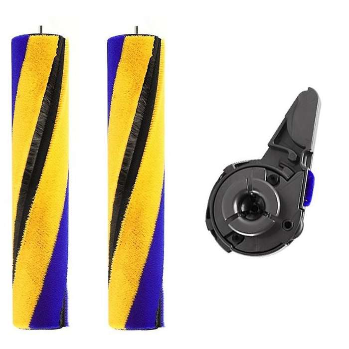 Replacement End Cap Roller Brush for Dyson V12 V15 Brush Bar Part