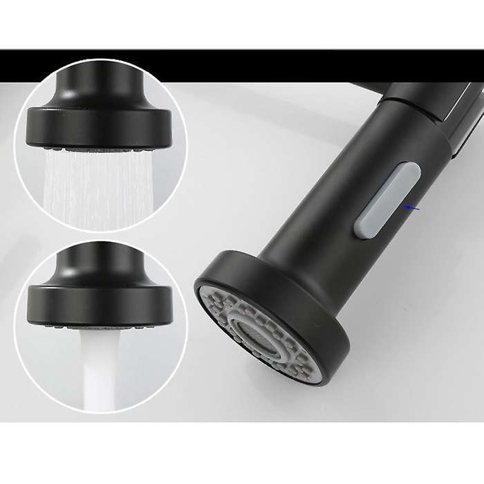Rotatable Mixing Water Telescopic Faucet Suitable for Farmhouse