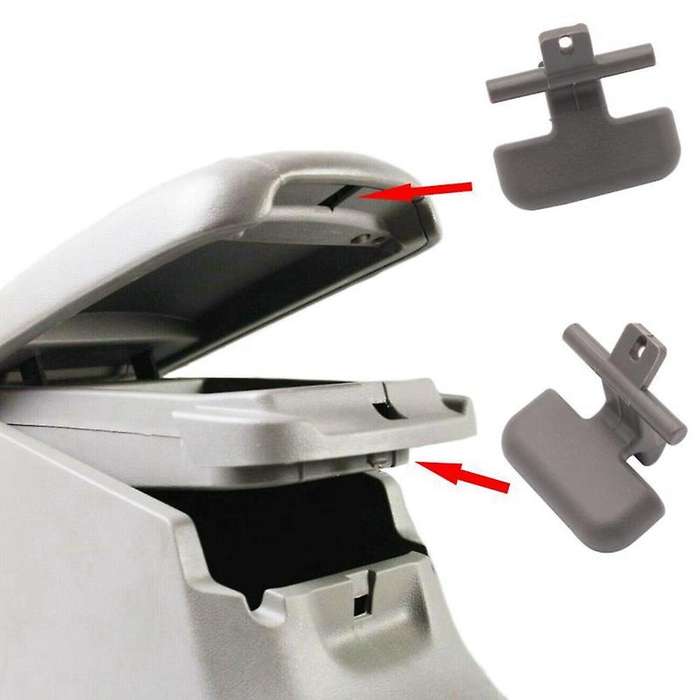 Auto Center Console Latch Clip Armrest Box Upper & Lower Buckle