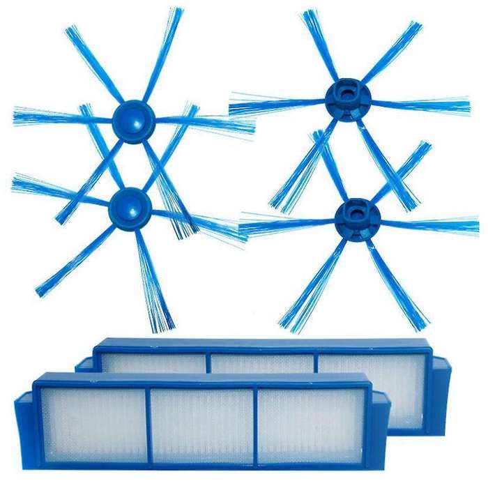 Hepa Filter Side Brush for Philips Fc8007 Fc8792 Fc8794 Fc8796 Robot
