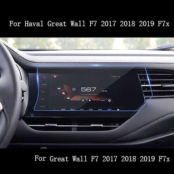Car Gps Tempered Glass Protective Film for Haval Great Wall F7x 17-20