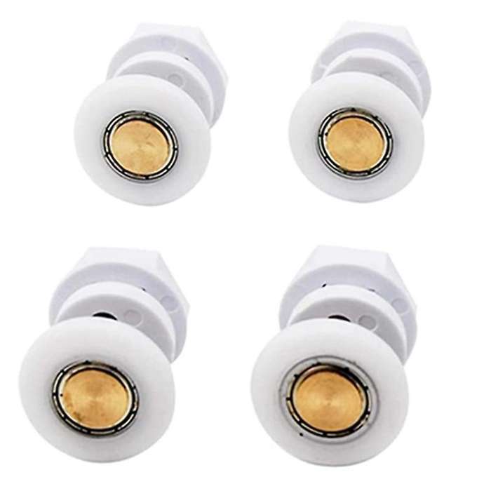 4pcs Eccentric Wheel Bathroom Sliding Glass Wheel 23mm Diameter