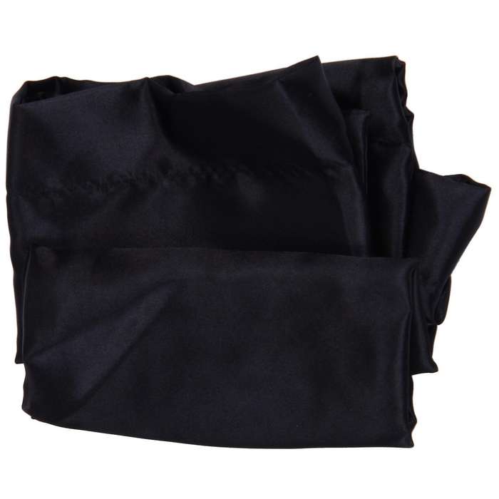 Emulation Silk Pillowcase Single Pillow Cover 48*74cm #75280(black)