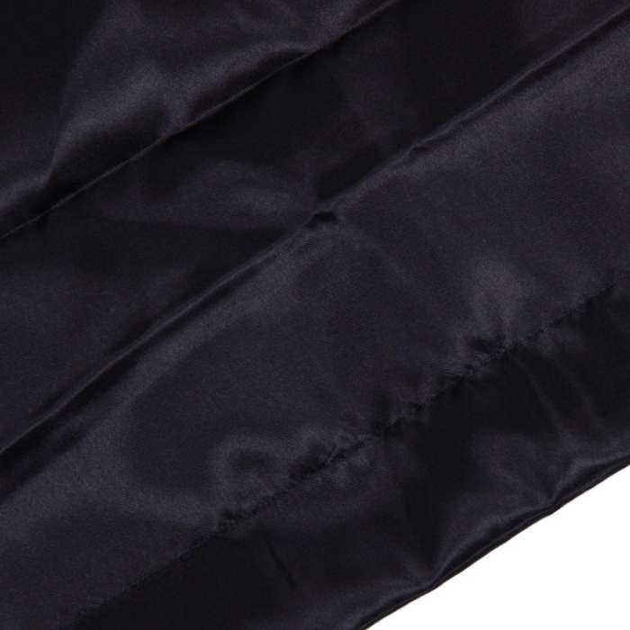 Emulation Silk Pillowcase Single Pillow Cover 48*74cm #75280(black)