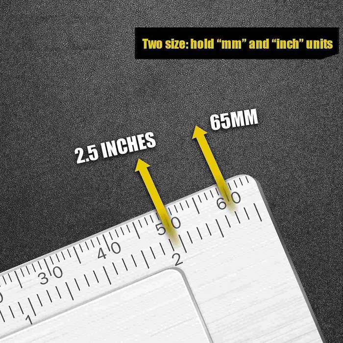 Measuring Tape Clip Tool for Corners Clamp Holder Measuring (2 Pcs)