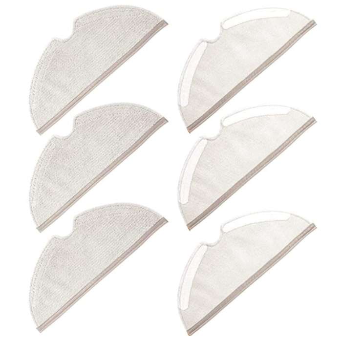 Wipes for Xiaomi Roborock, Wipe Pads Accessories Replacement,6 Pieces