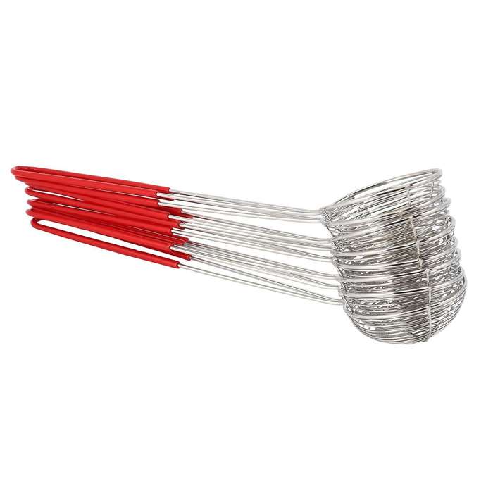 8 Pieces Stainless Steel Spider Strainer Spoon Wire Skimmer Colander