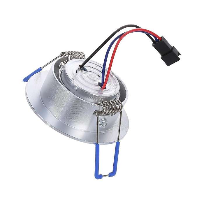 3w Rgb Led Ceiling Light Bulb Fixture Lamp + Driver + 24 Key 16 Color Remote