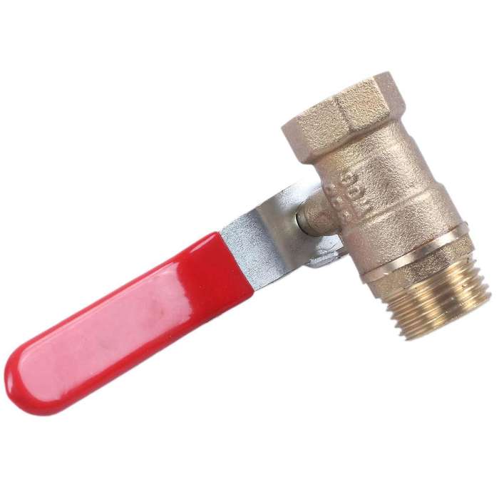 Male to Female M/f Thread 1/2" Full Port Brass Water Ball Valve