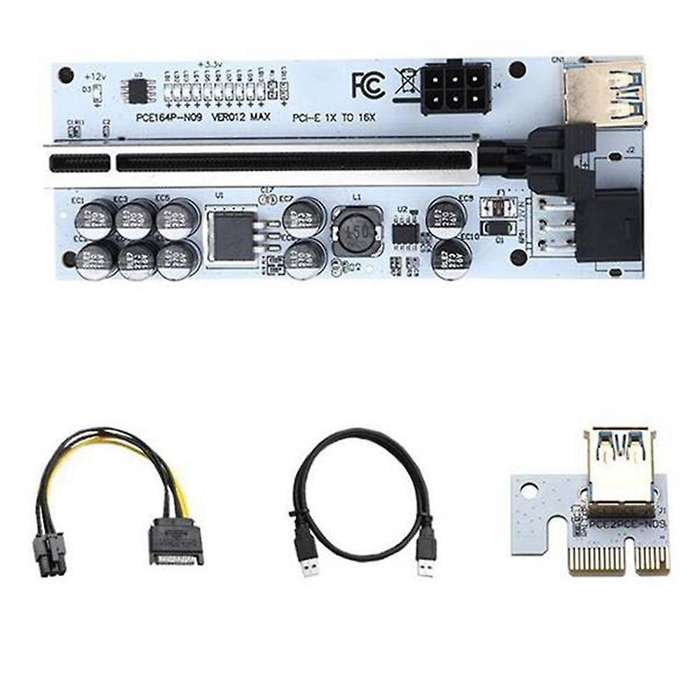 Ver012 Max Pci-e X1 to X16 Extender Riser for Video Card for Mining