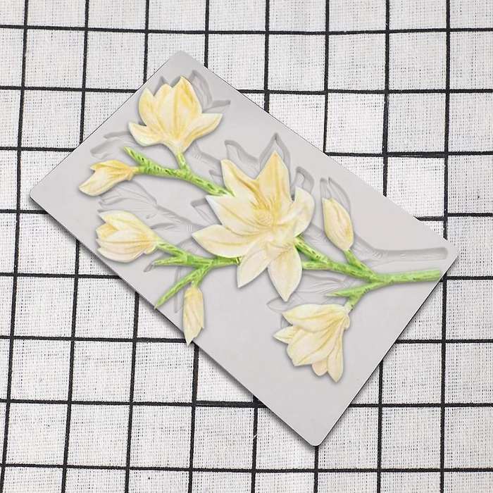 Silicone Mold Diy Cake Decoration Border Fudge Fondant Baking Tools