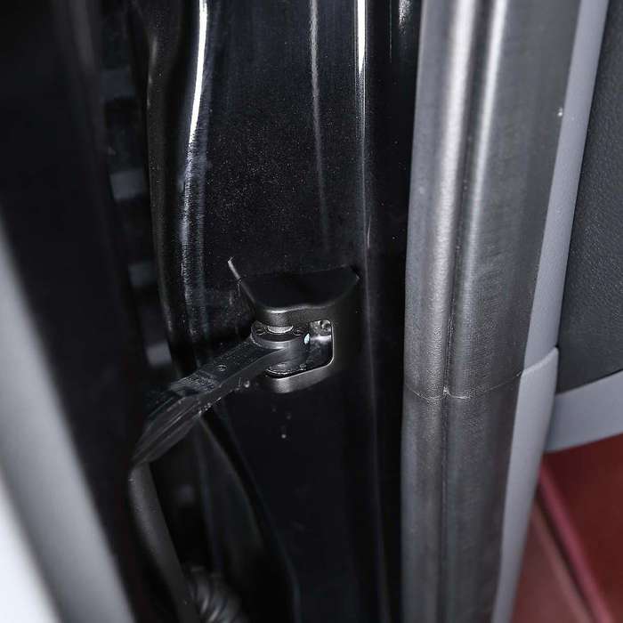 Car Black Abs Door Stopper Cover Cover Trim for Ford Ranger 2015-2022