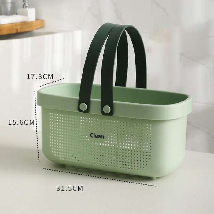 Bathroom Bathing Basket Washing Soap Cosmetic Shower Storage Basket D