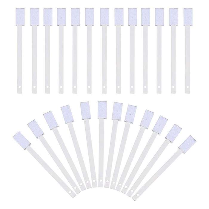 35pcs Disposable Toilet Brushes for Cleaning Closestool, Keyboard,etc