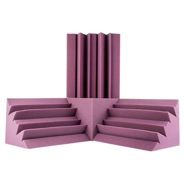 Absorption Foam Home Theatre Corner Sound Insulation Cotton ,purple