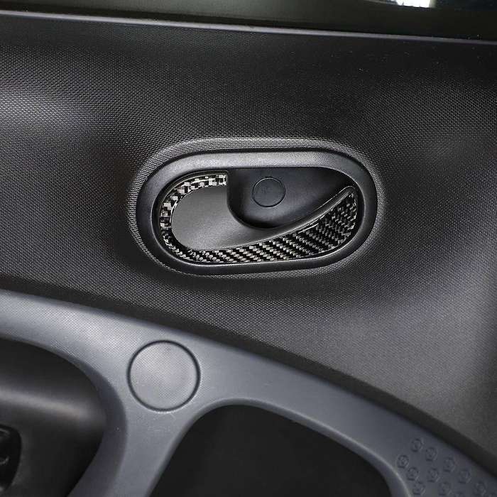 Car Inner Door Handle Sticker for Mercedes-benz Smart 2016-2021
