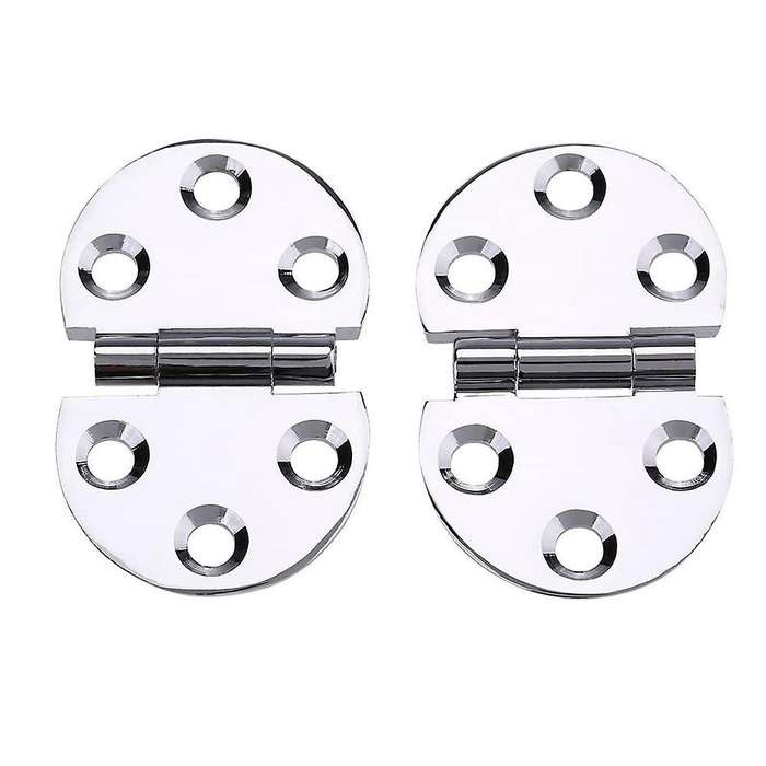2pcs Table Hinges 180degree Copper Hinges for Cabinets Home Furniture