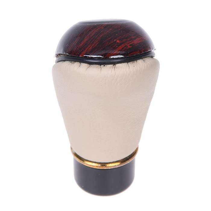 Universal Wood Grain Leather Shift Knob for Car-truck-hotrod Gear Manual Trans