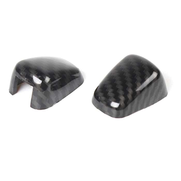 Car Wiper Nozzle Cover Trim for Ford F150 2021 2022,abs Carbon Fiber