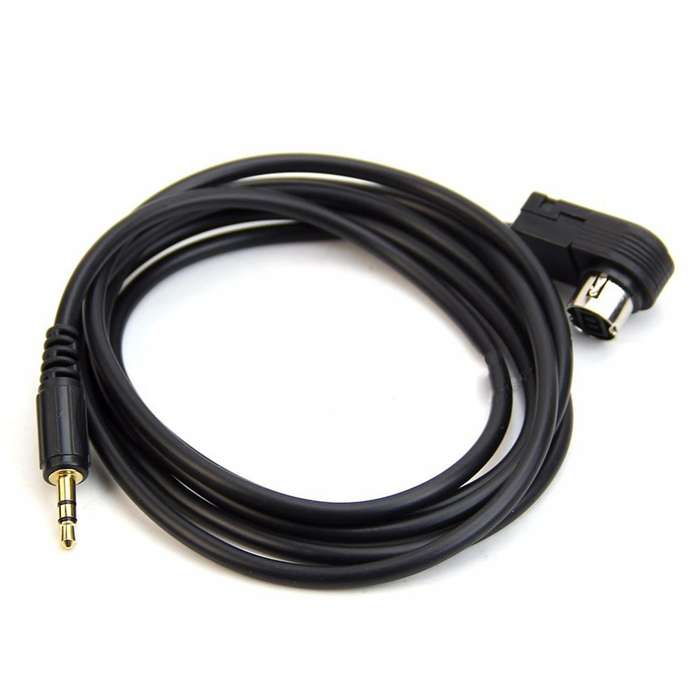 Car 3.5mm Aux Input Adapter Audio Cable Mini Jack Aux 8-pin