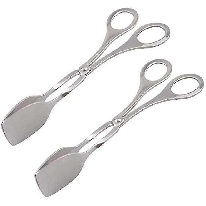 2 Pieces Kitchen Tongs Grill Tongs Pastry Tongs Serving Tongs