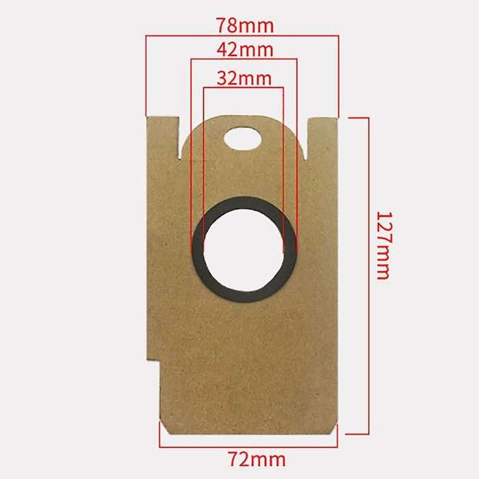 5x Dust Bags for Lydsto R1 R1a Robot Vacuum Cleaner Robot Cleaner