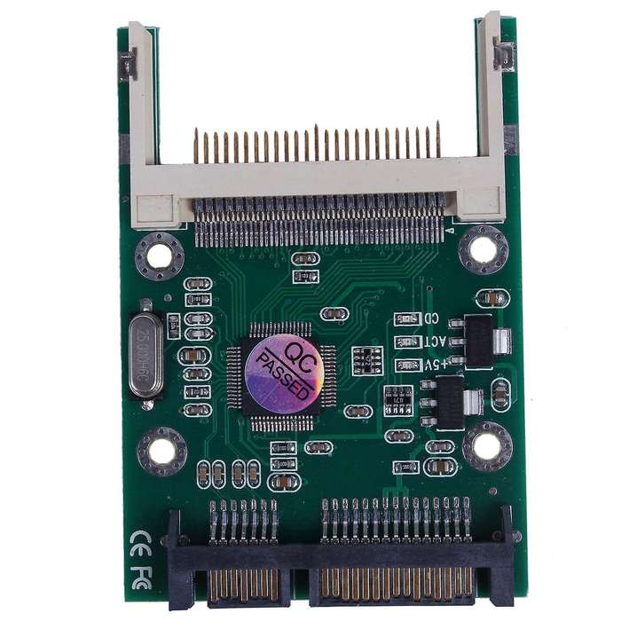 Bootable Compact Flash Cf I Ii to 2.5" Inch Sata Converter Adapter