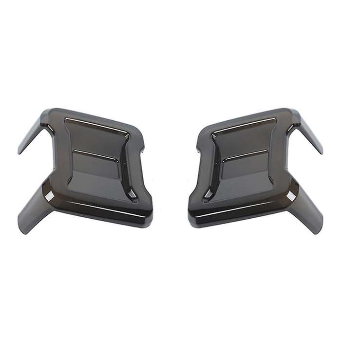 4pcs Smoked Black Rear Tail Light Hoods for Jeep Wrangler Jl 18-22 A