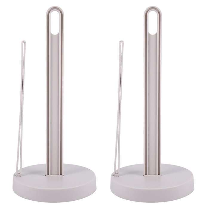 2x Vertical Roll Holder Paper Punch Paper Towel Storage Holders 02