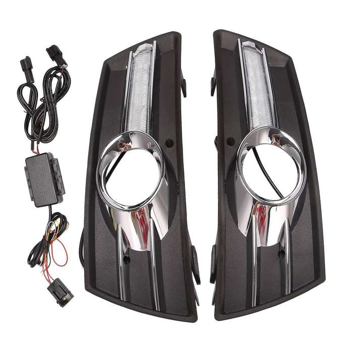 Car Monochrome Front Fog Lamp Cover for Passat Cc 2008-2013