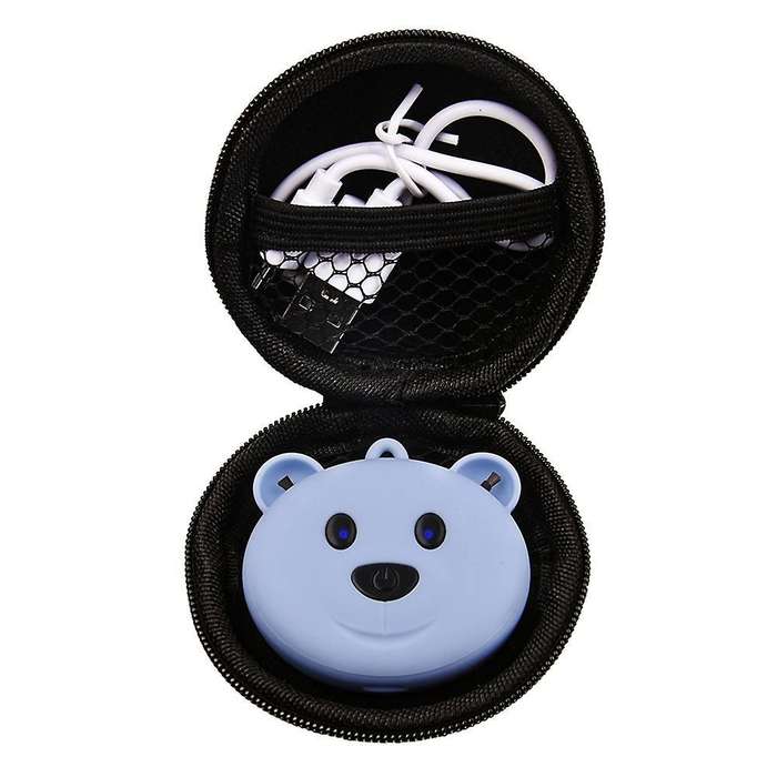 Air Purifier Car Oxygen Bar 200mah Negative Ion Hanging Neck Blue