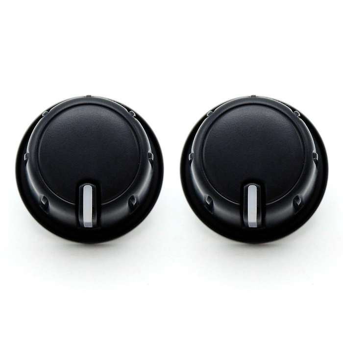 2x Heater Control Knob Suitable for Toyota Hilux Kun26 Ggn25 Kun16