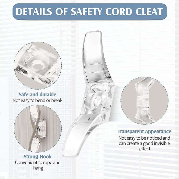 Blind Cord Cleats Safety Rope Cleats Window Cord Cleats Blind Cord