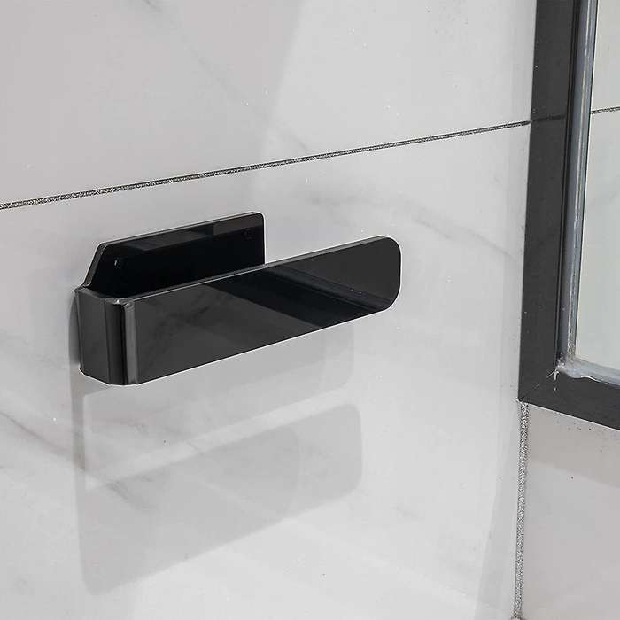 Modern Hand Towel Bar Towel Hanger, Black