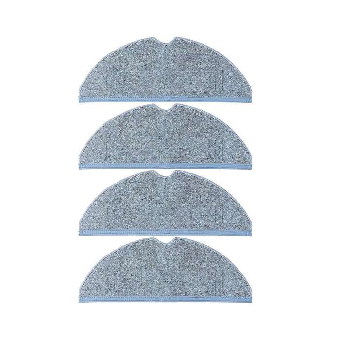 4 Pcs Mop Cloth Pads Replacement for Xiaomi Roborock S7 T7s T7 Plus
