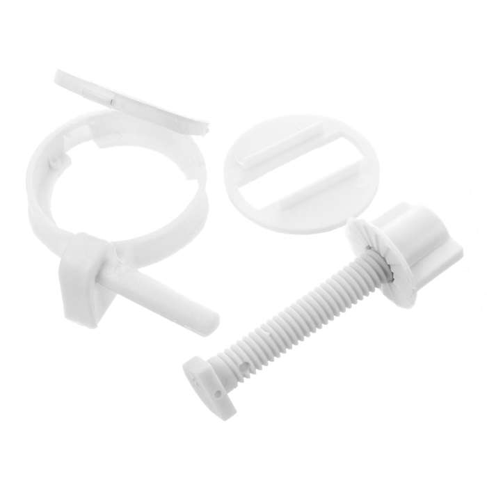 2pcs Toilet Seat Screws Toilet Seats Hinges Type&size:3 4.6x4.6cm