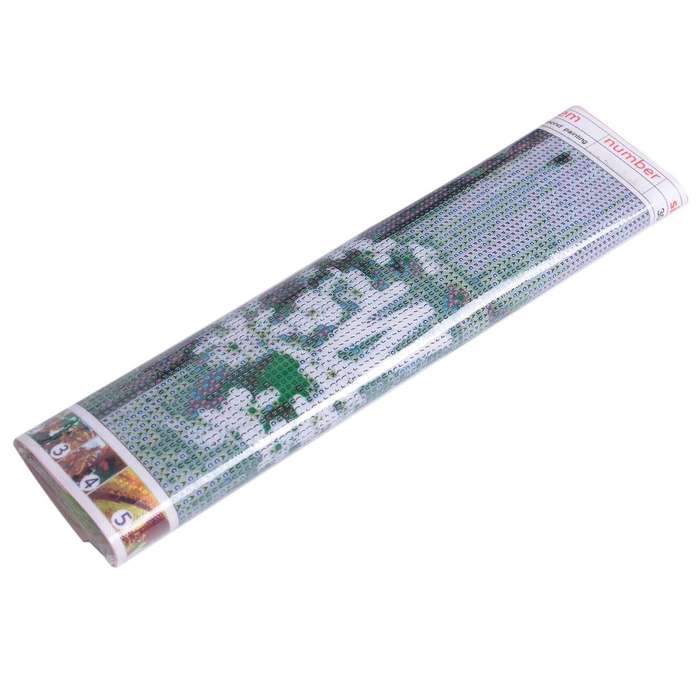Diy 5d Diamond Painting Kit Round Full Drill Crystal Rhinestone