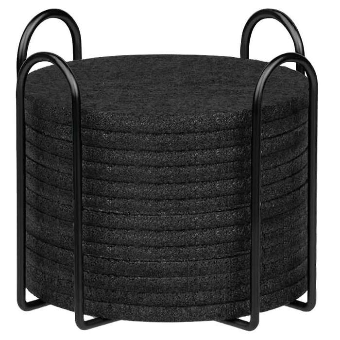 Coasters Set Felt Coasters - Suitable for Cups, Bar, Glass, 12pcs