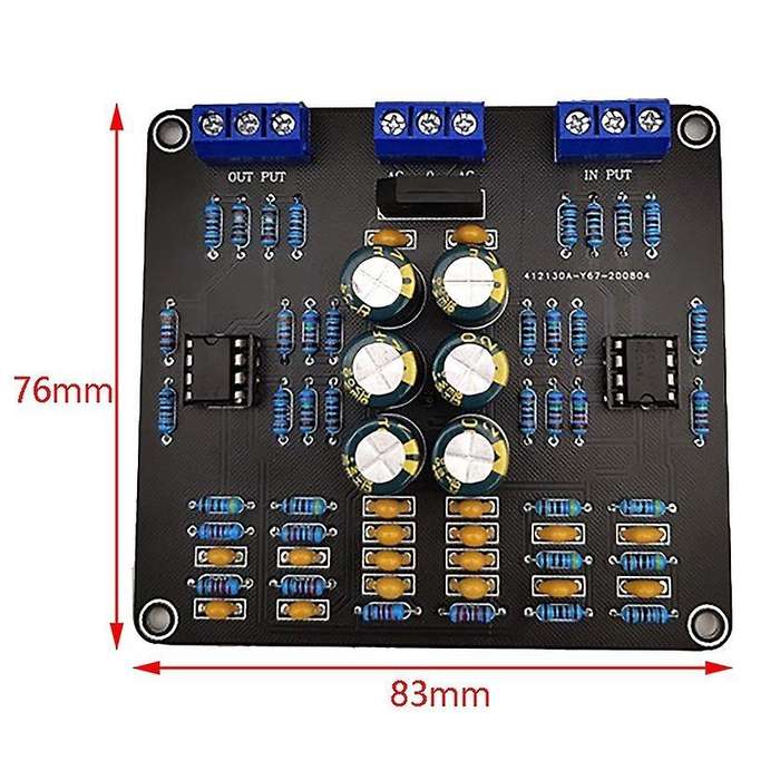 Hifi Preamplifier Board Hifi Power Amplifier Tuning Board Front Panel