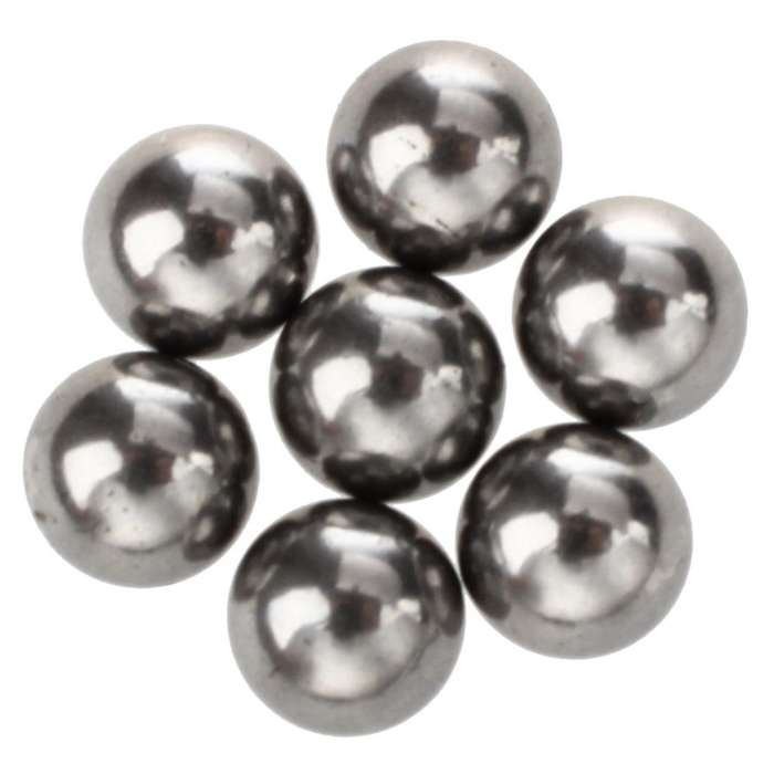Bike Wheel Bearing Steel Balls Replacement 5mm Diameter 100 Pcs