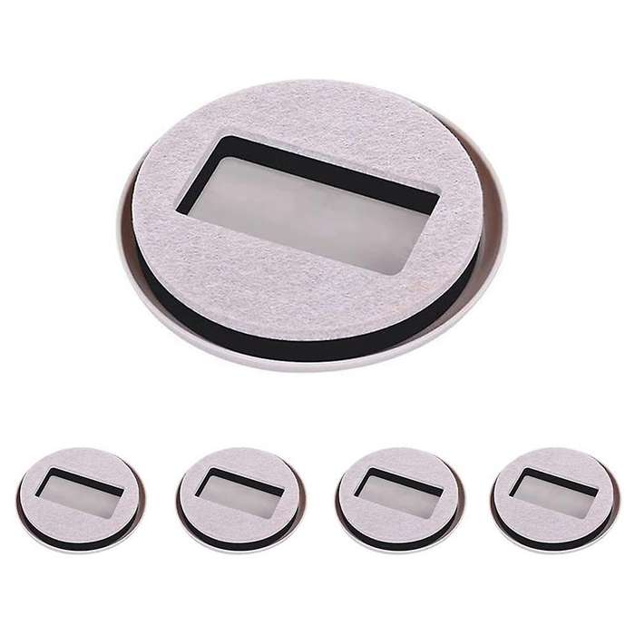 5 Pcs Furniture Wheel Stopper Caster Cup for All Kinds Of Furniture