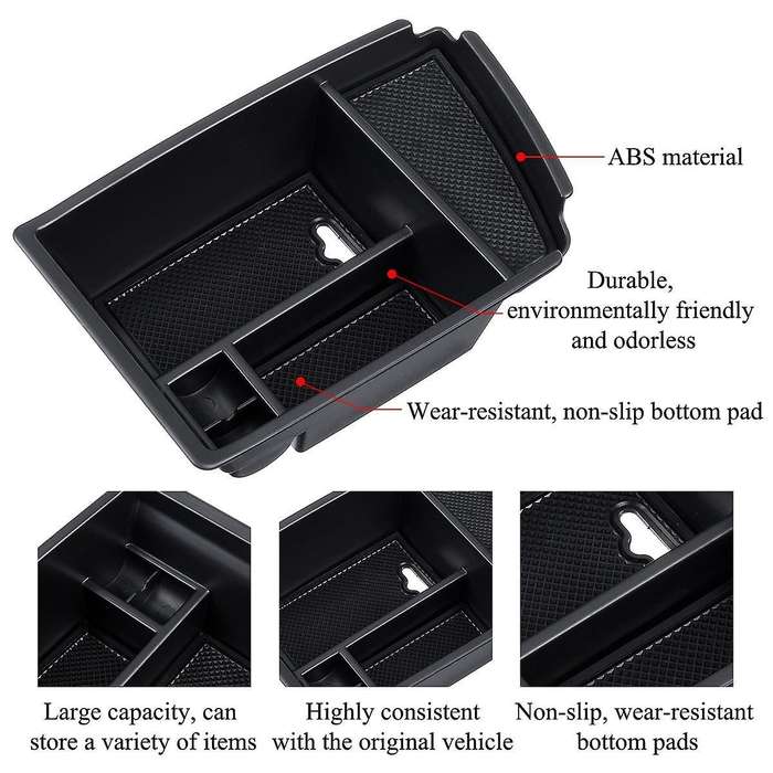 Auto Car Armrest Storage Box Center Box for Kia Niro 2018 2019 2020